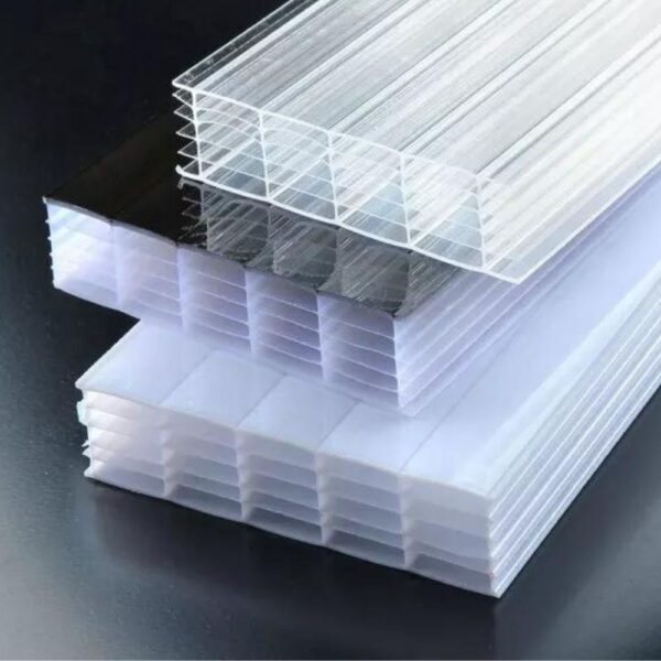 UV Resistant triple wall Multiwall Polycarbonate Sheets for roofing and walls