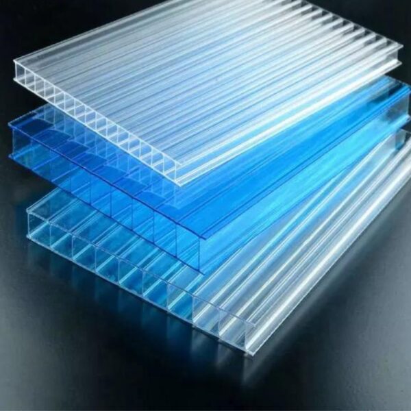 UV Resistant triple wall Multiwall Polycarbonate Sheets for roofing and walls